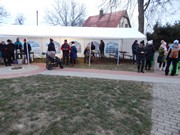 Rozsvícení stromečku u MŠ